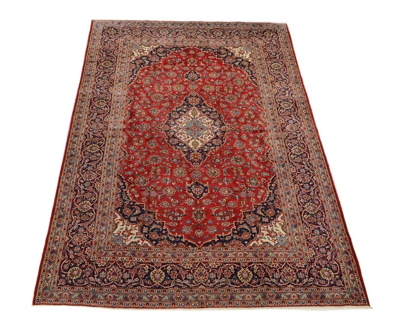 Perserteppich - Keshan 239 x 349 cm - rot
