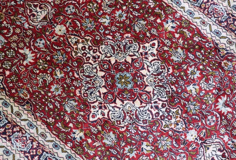 Seidenteppich - Kaschmir Seide 90 x 150 cm Teppichbrücke