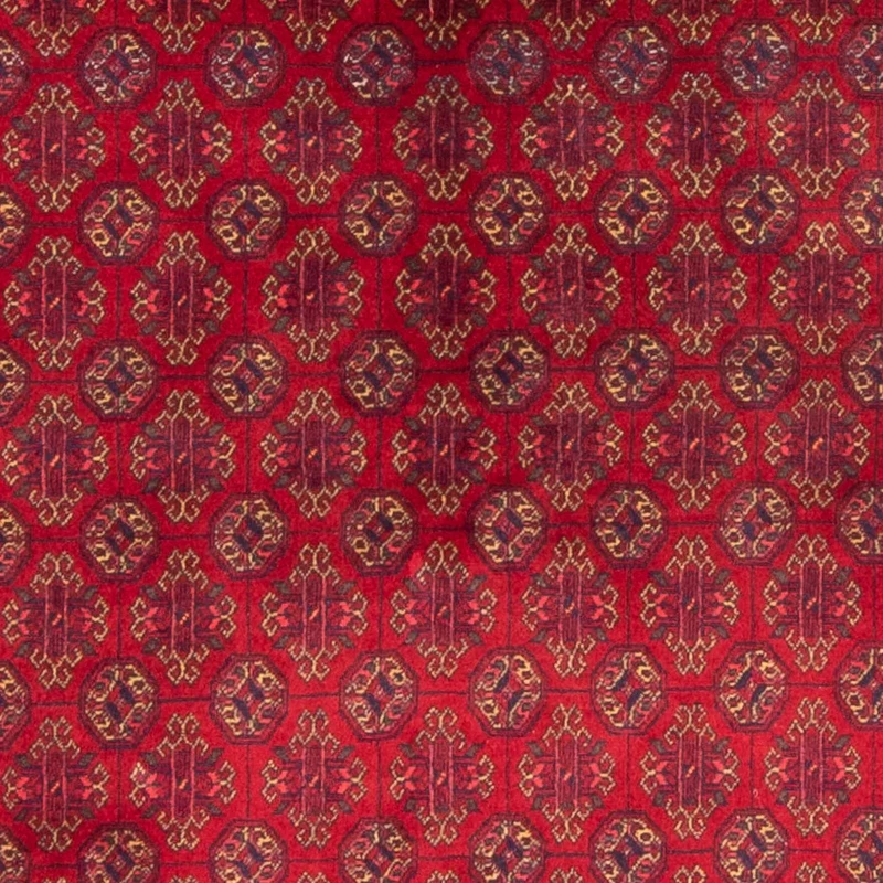 Afghan Teppich - 148 x 193 cm - rot