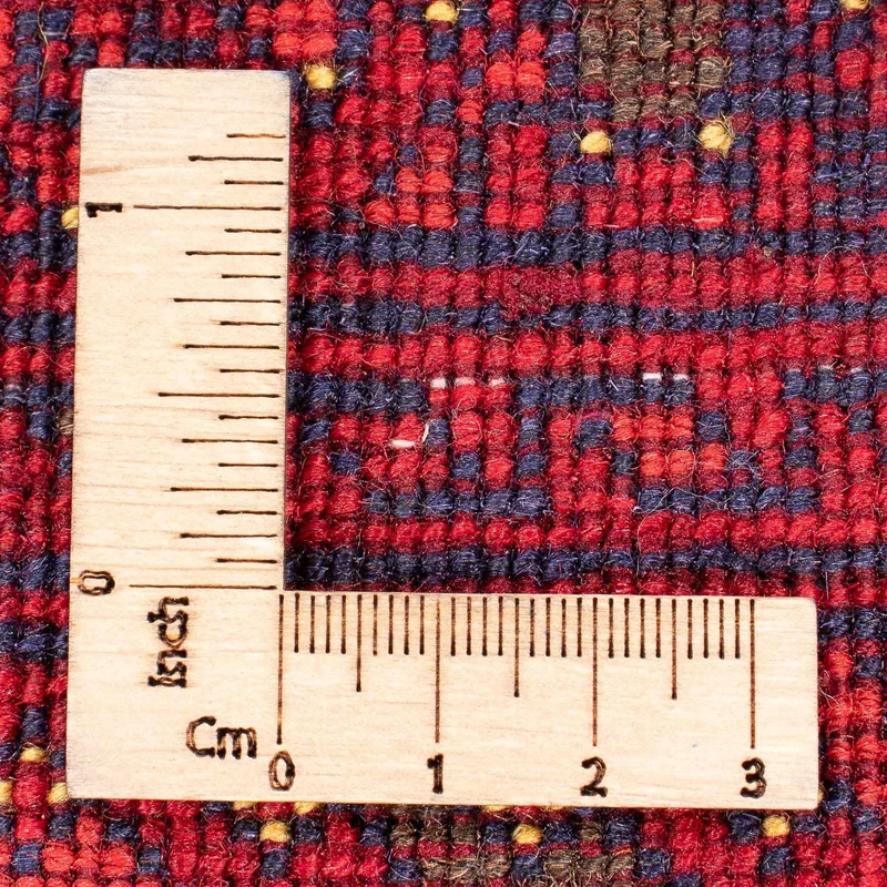 Afghan Teppich - 148 x 193 cm - rot