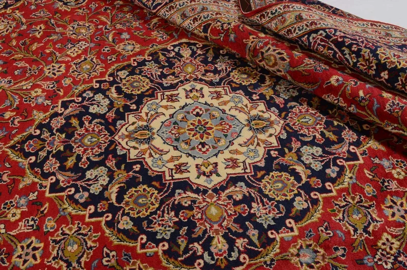 Perserteppich - Keshan 254 x 345 cm - rot
