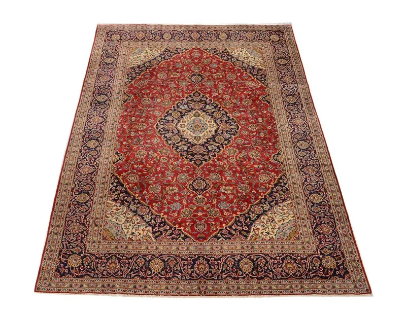 Perserteppich - Keshan 254 x 345 cm - rot