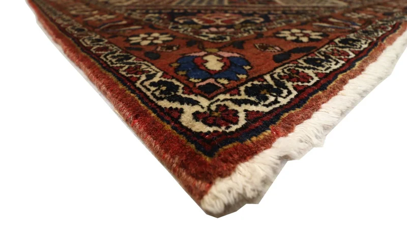 Perserteppich - Nomadic 142 x 204 cm - dunkelrot