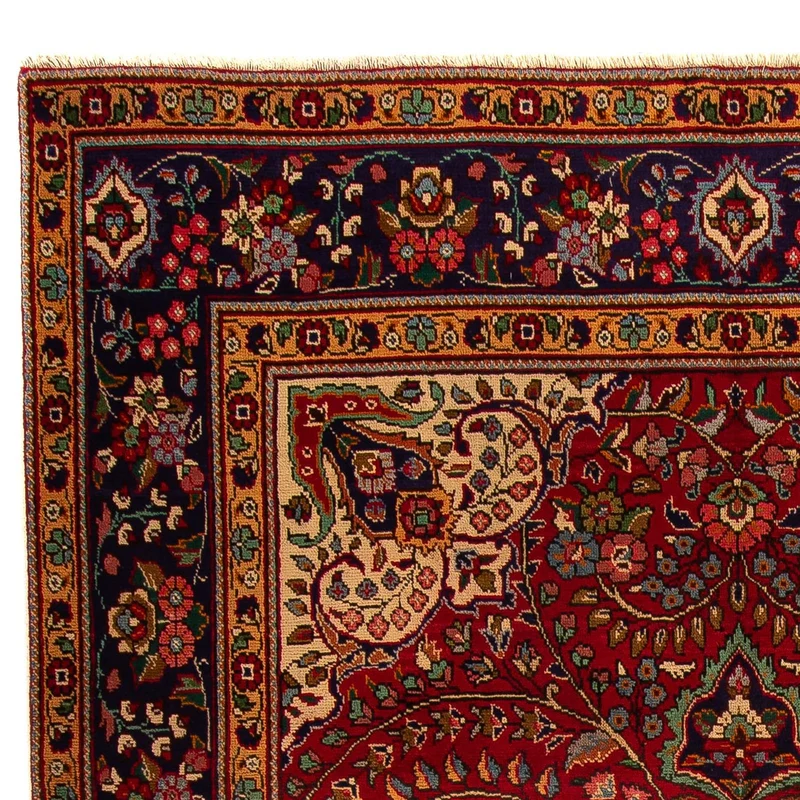 Perserteppich - Täbriz 203 x 314 cm - dunkelrot