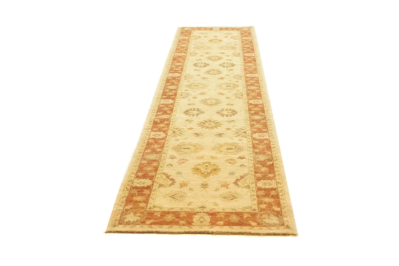 Ziegler Teppich 81 x 355 cm - hellbeige