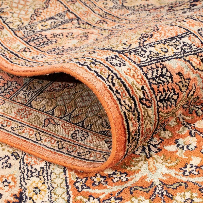 Seidenteppich - Kaschmir Seide 94 x 310 cm Teppichläufer