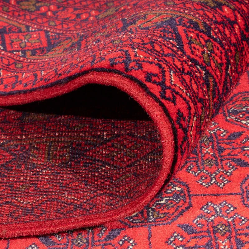 Afghan Teppich - 200 x 289 cm - rot