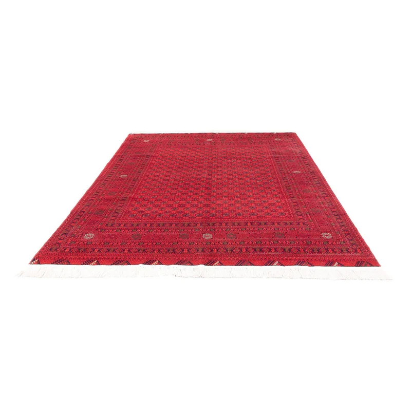 Afghan Teppich - 200 x 289 cm - rot
