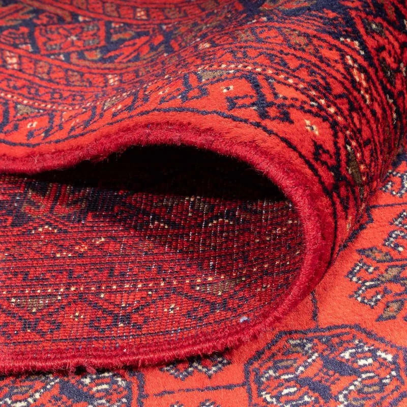 Afghan Teppich - 198 x 285 cm - rot