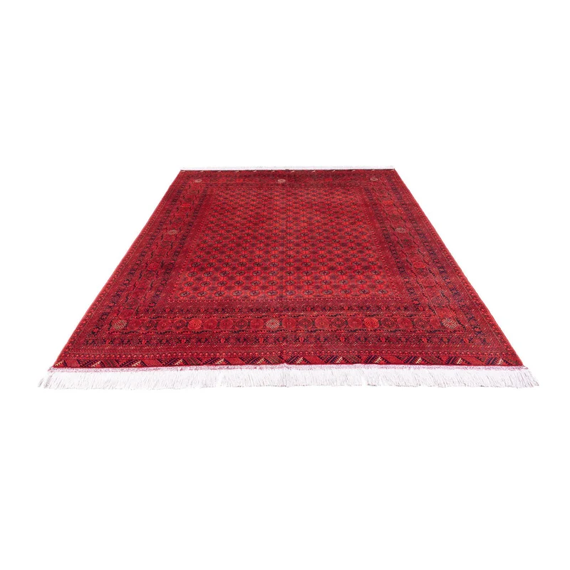 Afghan Teppich - 198 x 285 cm - rot