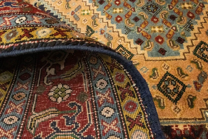 Perserteppich - Nomadic 200 x 293 cm - blau