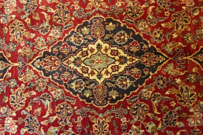 Perserteppich - Keshan 200 x 290 cm - rot