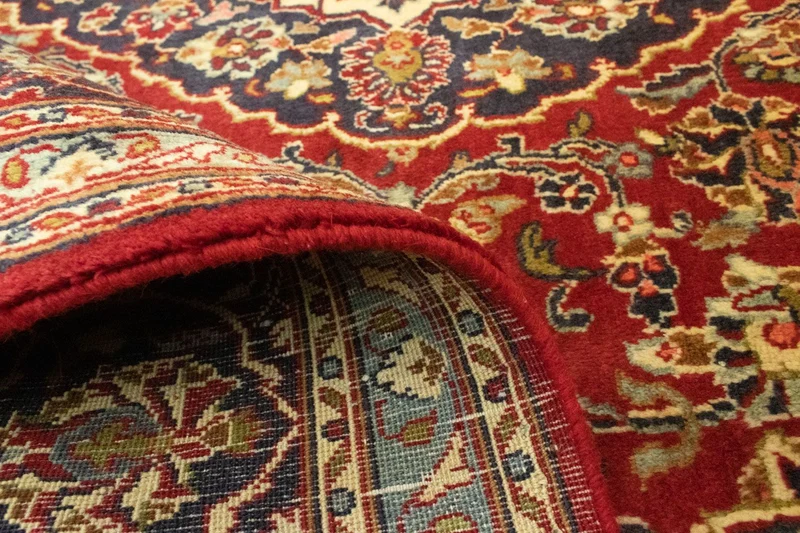 Perserteppich - Keshan 200 x 290 cm - rot
