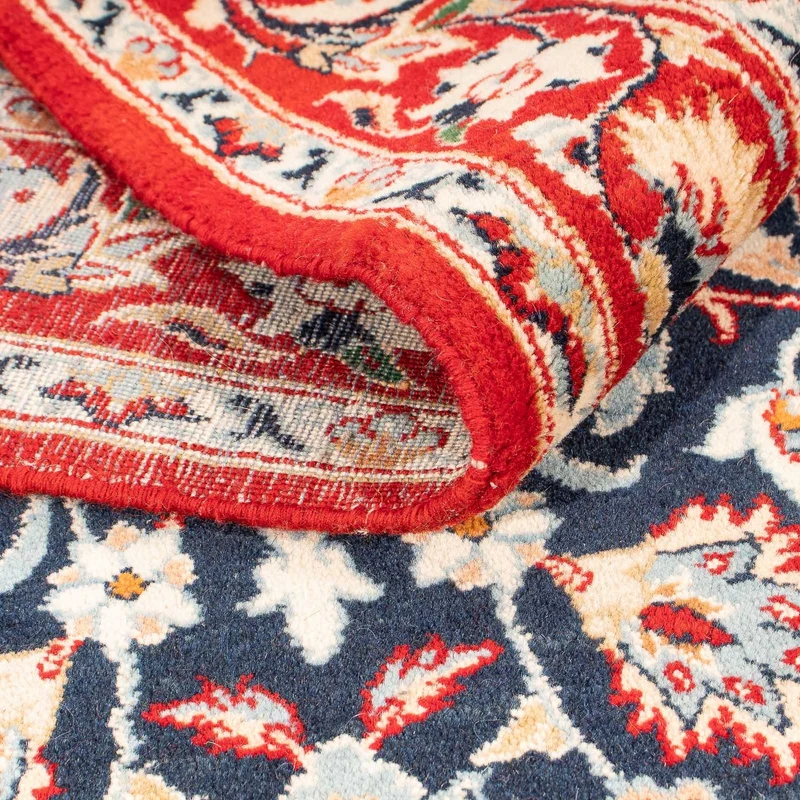 Perserteppich - Isfahan - Premium 100 x 175 cm - dunkelblau