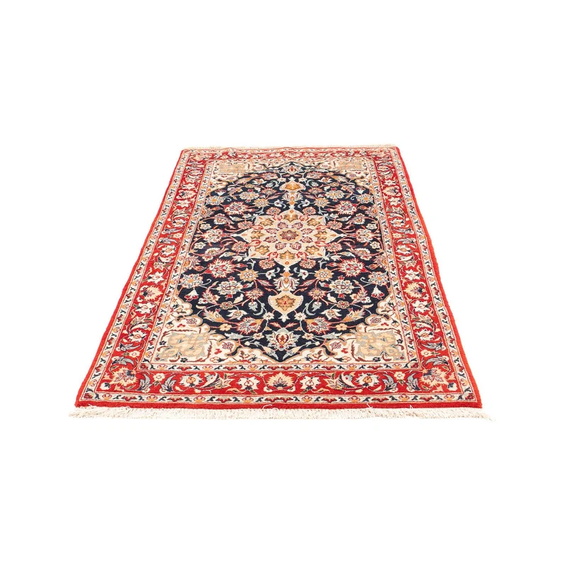 Perserteppich - Isfahan - Premium 100 x 175 cm - dunkelblau