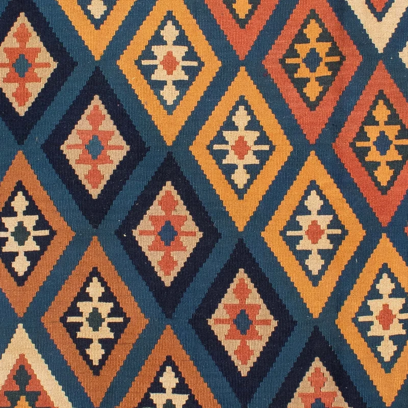 Kelim Teppich - Oriental 212 x 230 cm - mehrfarbig