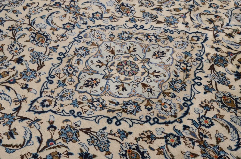 Perserteppich - Keshan 248 x 349 cm - beige