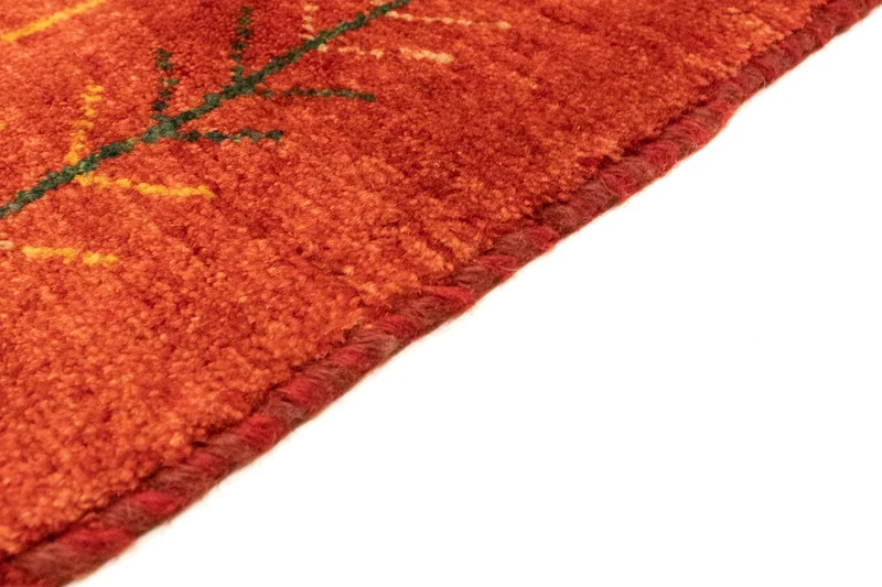Gabbeh Teppich - Perser 168 x 231 cm - rot