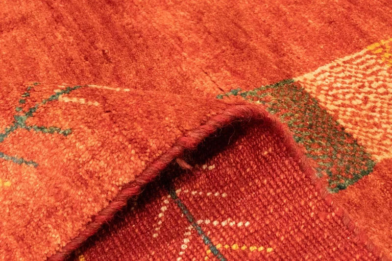 Gabbeh Teppich - Perser 168 x 231 cm - rot