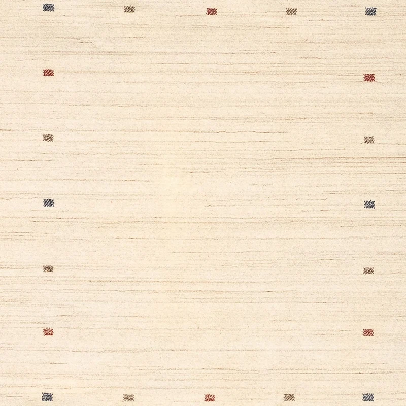 Gabbeh Teppich - Loribaft Indus 207 x 304 cm - beige