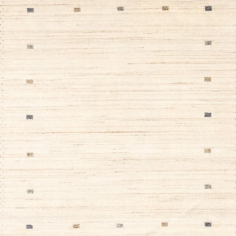 Gabbeh Teppich - Loribaft Indus 207 x 304 cm - beige