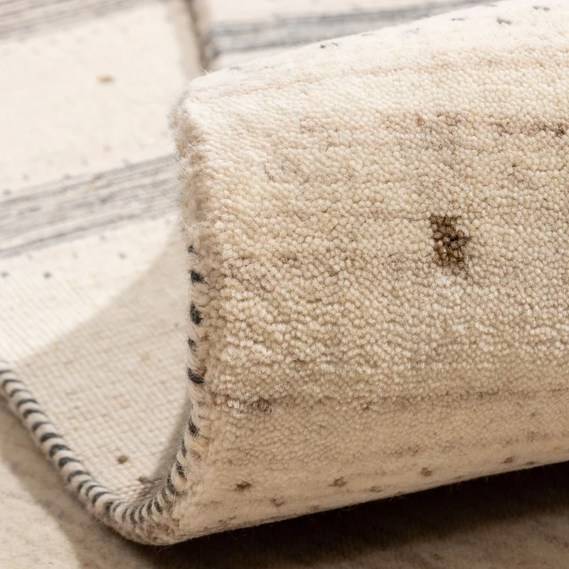 Gabbeh Teppich - Loribaft Indus 207 x 304 cm - beige