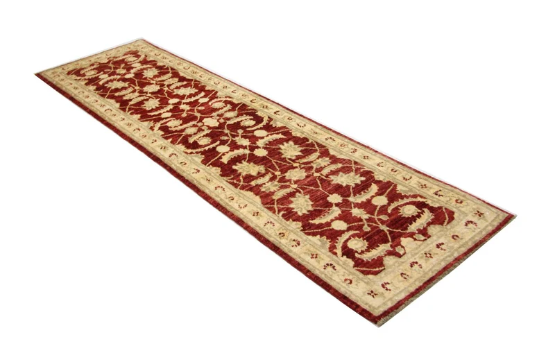 Ziegler Teppich 70 x 254 cm - braun