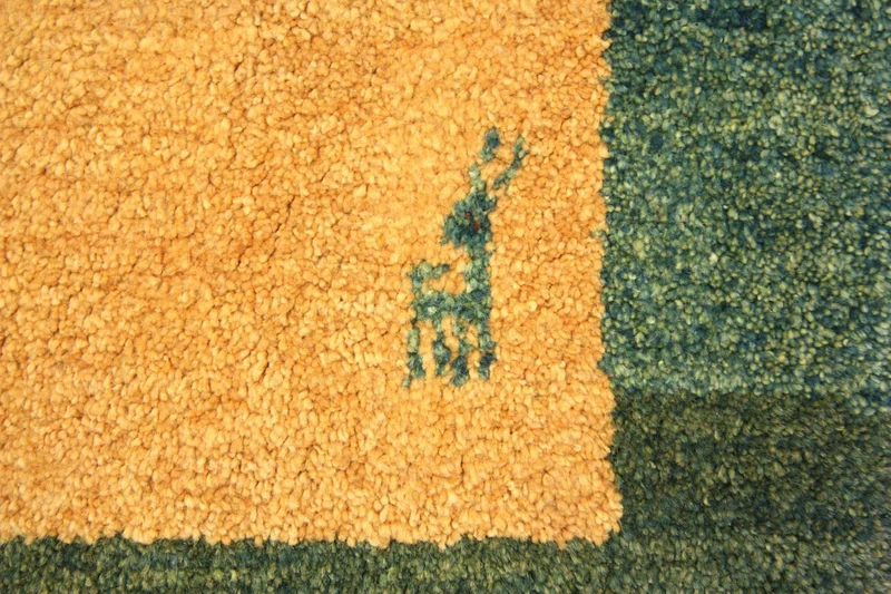 Gabbeh Teppich - Perser 86 x 285 cm - orange