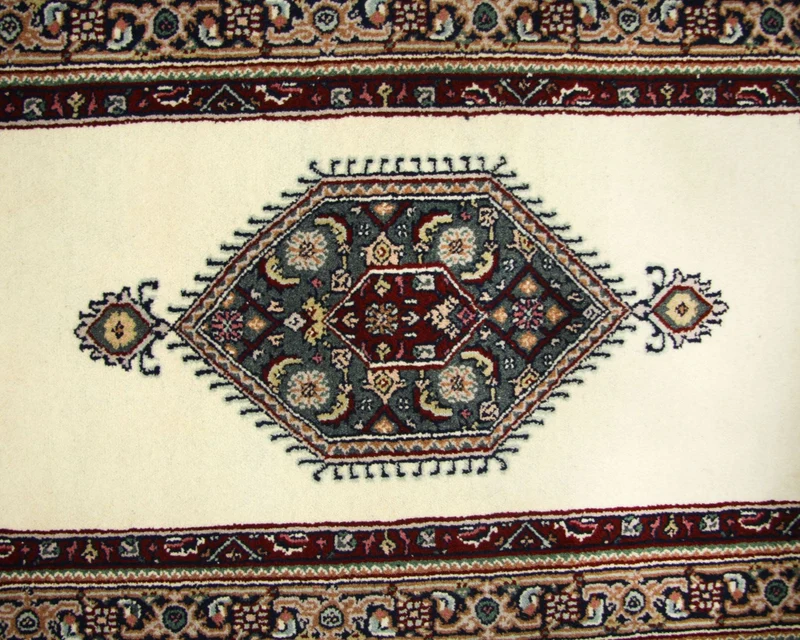 Orientteppich - Bidjar - Indus 77 x 263 cm - beige