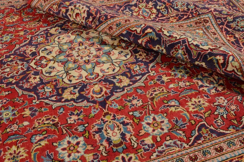 Perserteppich - Keshan 197 x 315 cm - rot