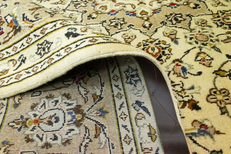 Perserteppich - Keshan 195 x 305 cm - beige