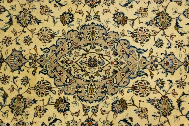 Perserteppich - Keshan 198 x 300 cm - beige