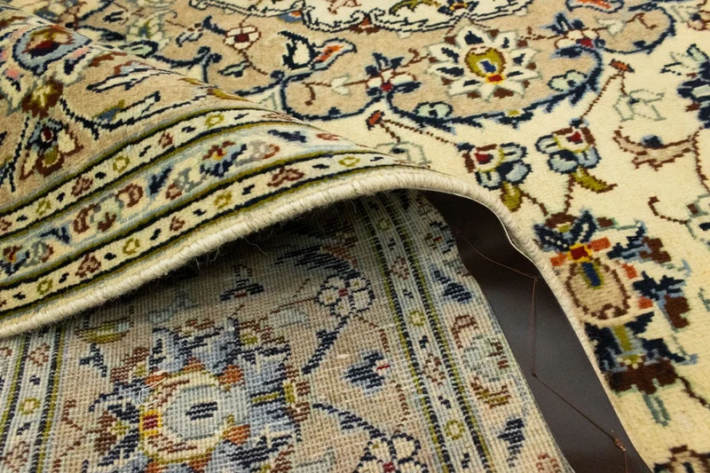 Perserteppich - Keshan 198 x 300 cm - beige