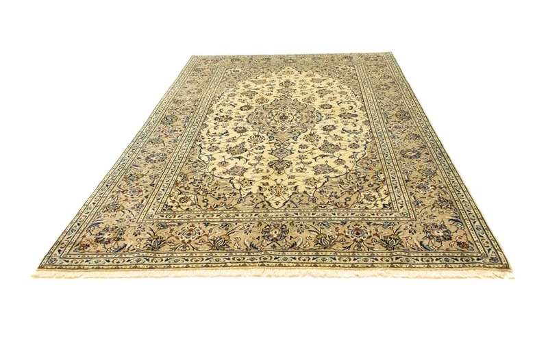 Perserteppich - Keshan 198 x 300 cm - beige