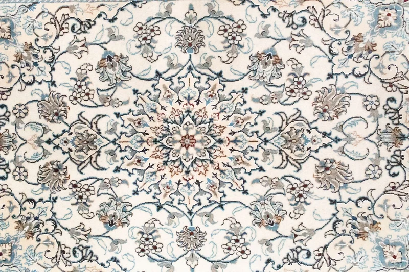 Perserteppich - Nain 150 x 198 cm - beige