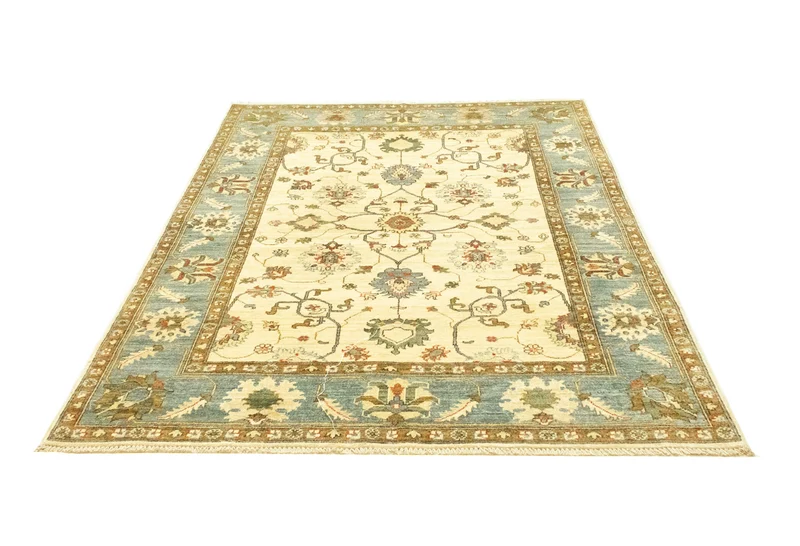 Ziegler Teppich 148 x 200 cm - hellbeige