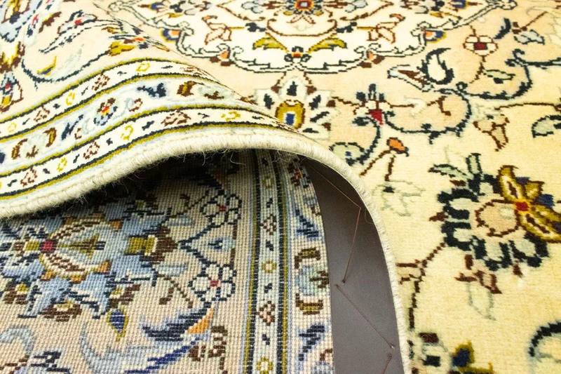Perserteppich - Keshan 197 x 300 cm - beige