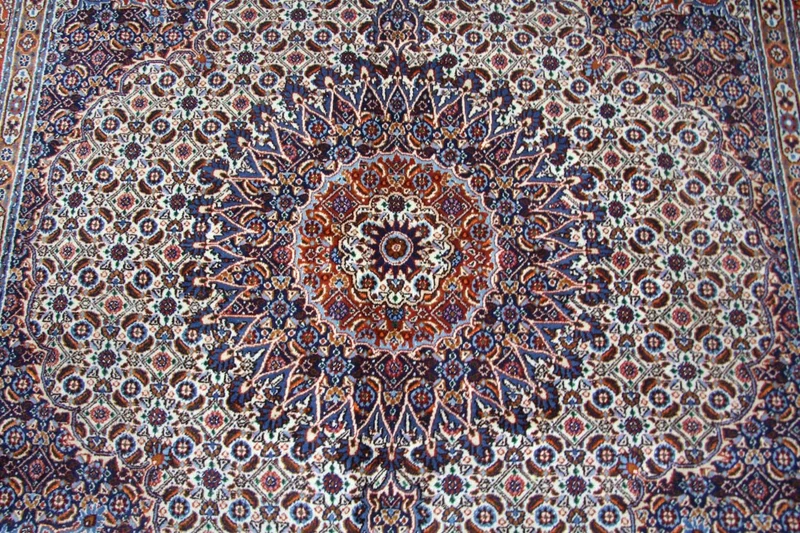 Perserteppich - Classic 204 x 207 cm - blau