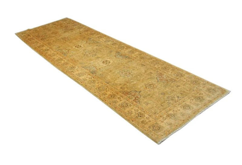 Ziegler Teppich 88 x 276 cm - gold