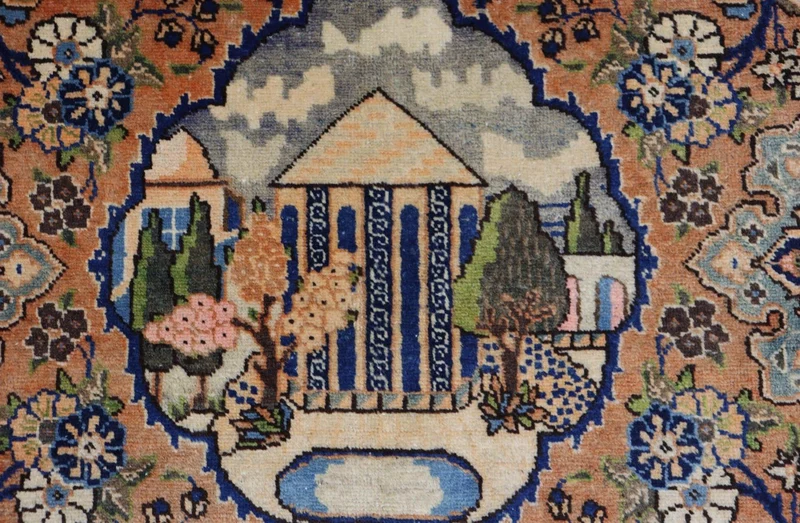 Perserteppich - Täbriz 133 x 186 cm Teppichbrücke