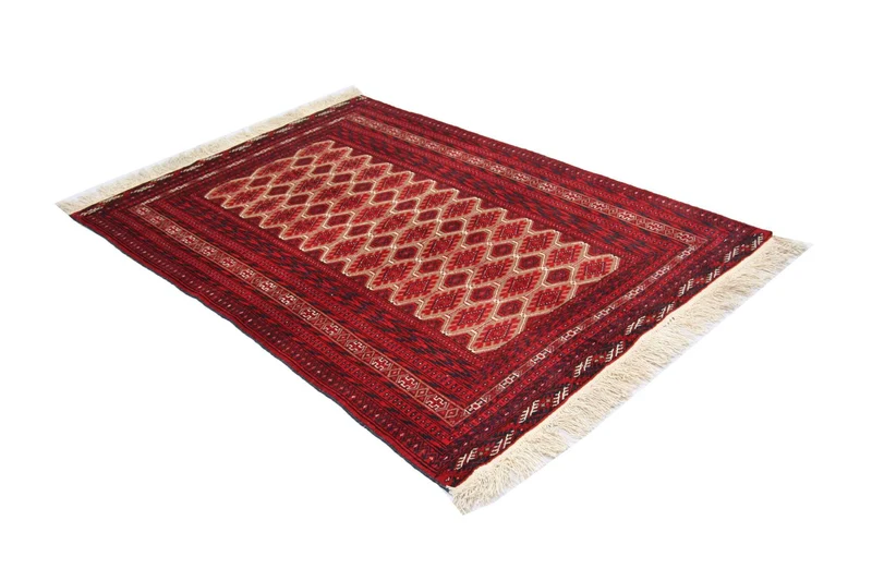 Afghan Teppich 118 x 170 cm - rot