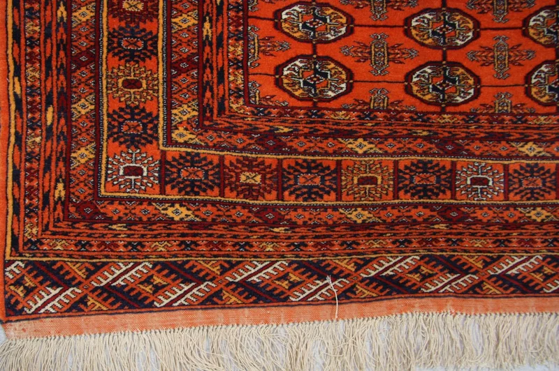 Afghan Teppich 119 x 177 cm - orange