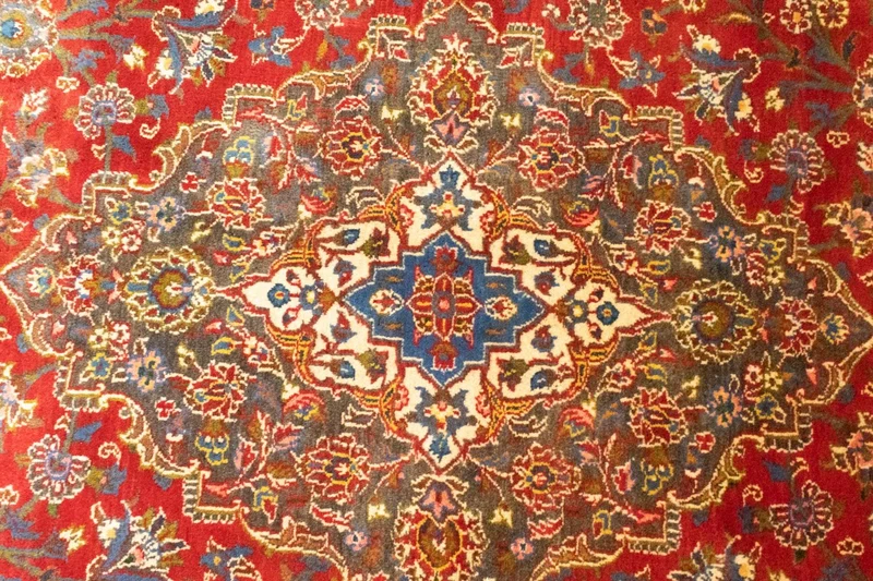 Perserteppich - Classic 302 x 387 cm - rot