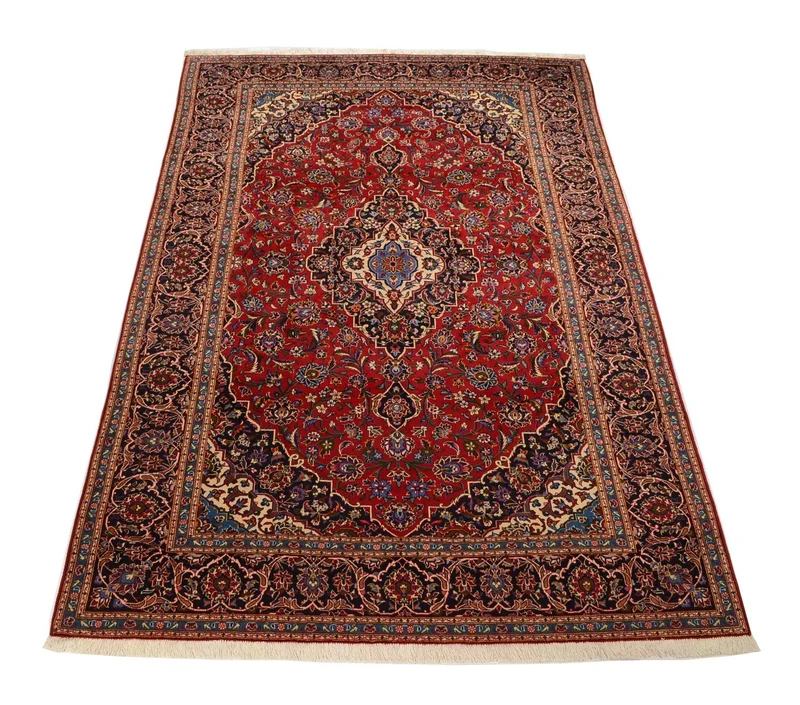 Perserteppich - Keshan 255 x 370 cm - rot