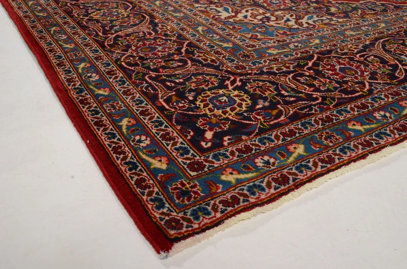 Perserteppich - Keshan 245 x 357 cm - rot