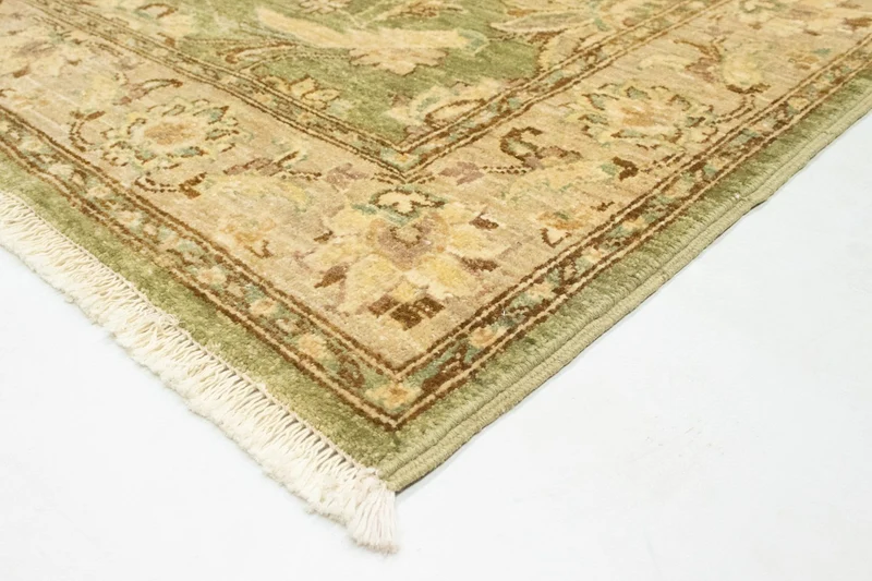 Ziegler Teppich 121 x 187 cm - grün