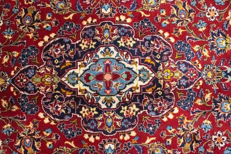 Perserteppich - Keshan 250 x 362 cm - rot