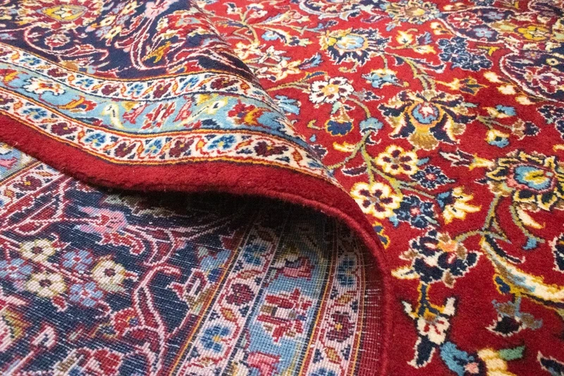 Perserteppich - Keshan 250 x 362 cm - rot