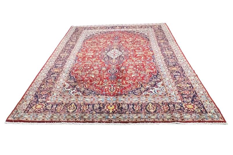 Perserteppich - Keshan 250 x 362 cm - rot