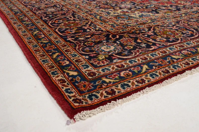 Perserteppich - Keshan 258 x 365 cm - rot
